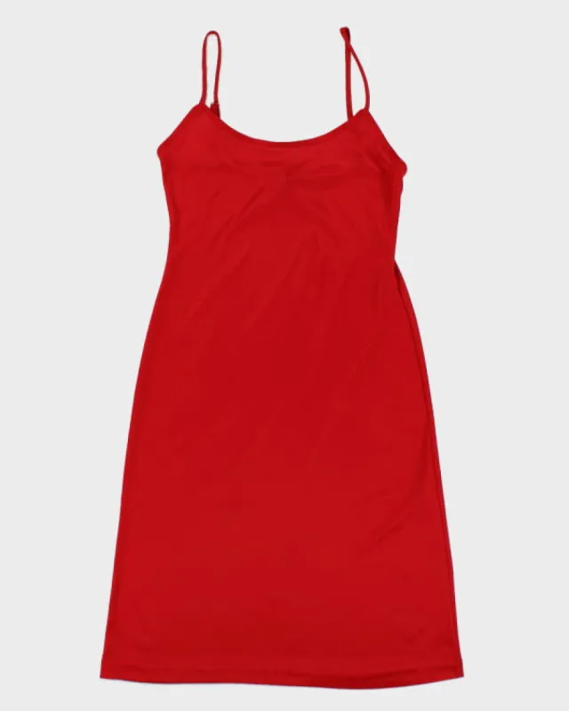 Y2k 00s Betsey Johnson Red Dress - S sold by Rokit