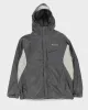 90s Vintage Men's Grey Columbia Hooded  Rain Jacket - L sold by Rokit