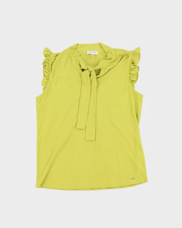 Women's Vintage 00s Calvin Klein Blouse - S made by Calvin Klein