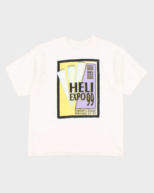 Vintage 1999 Single Stitch Graphic T-shirt - M sold by Rokit