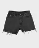 Wrangler Black Denim Shorts - W36 sold by Rokit