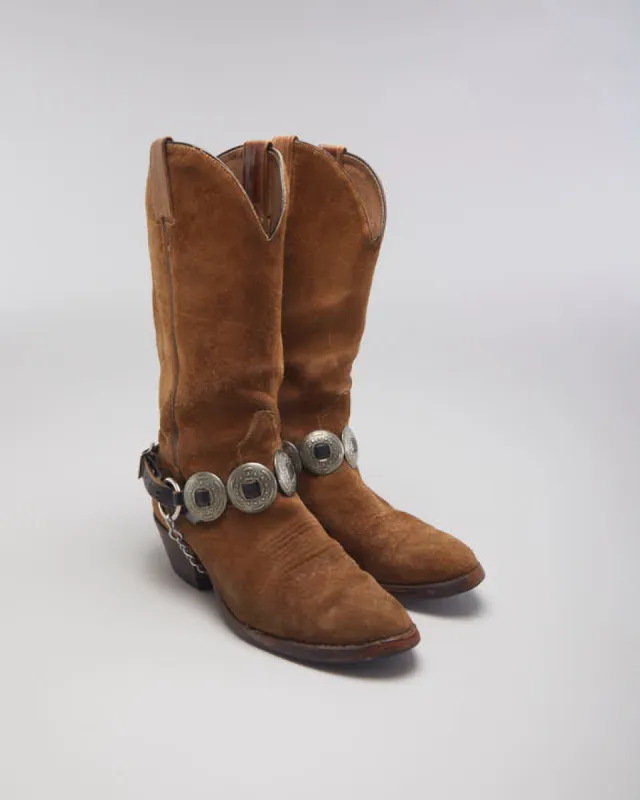 Vintage Boulet Cowboy Boots - UK4 sold by Rokit