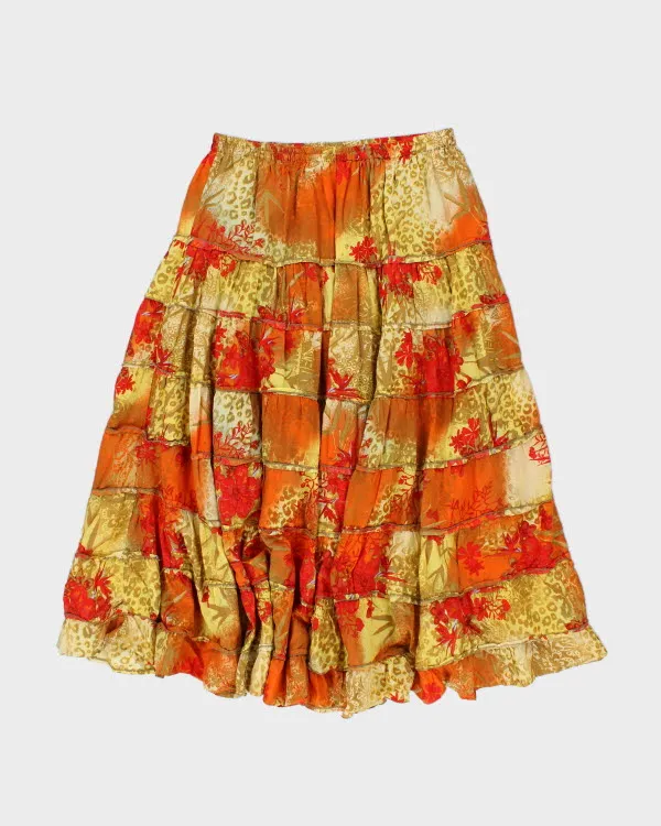 Y2k 00s Kerry Brooke Tiered Skirt - L sold by Rokit product image thumbnail 2