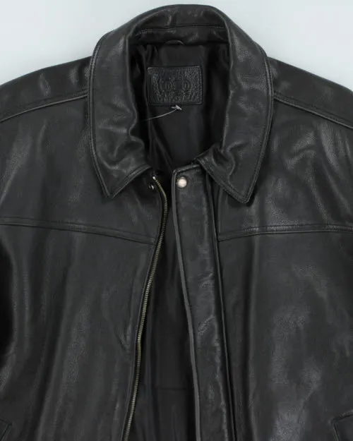 Vintage Togo Biker Leather Jacket - XL sold by Rokit product image thumbnail 4