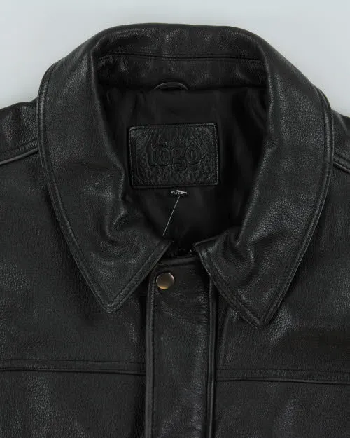 Vintage Togo Biker Leather Jacket - XL sold by Rokit product image thumbnail 3