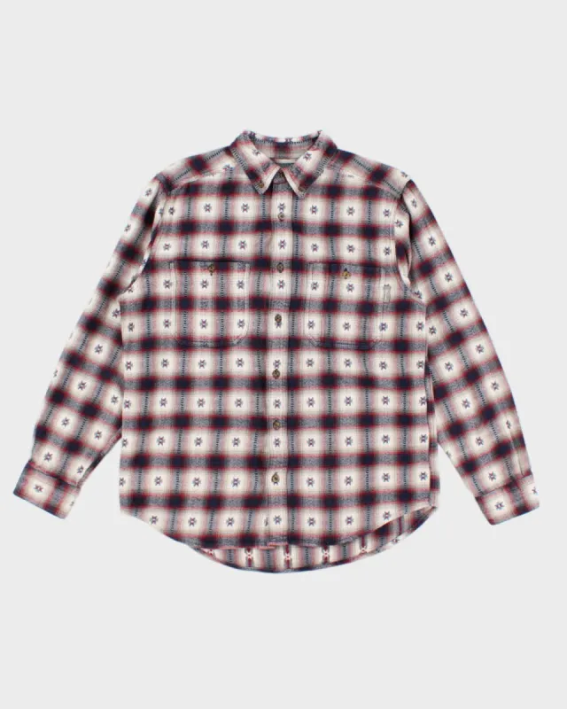 00s Woolrich Patterned Flannel Shirt - M sold by Rokit