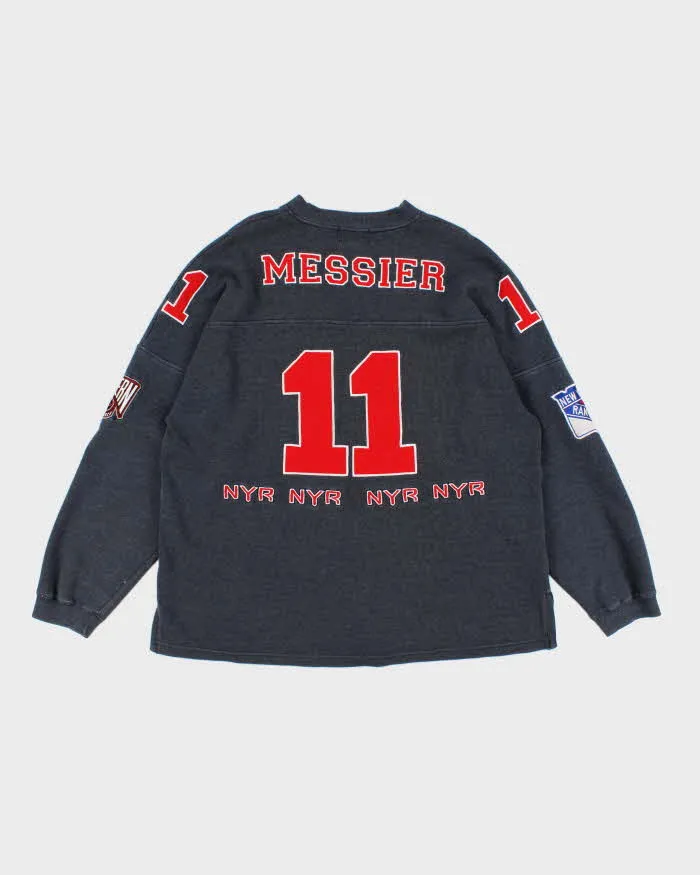 Men's Grey New York Rangers x NHL Puma Jersey Sweater - L sold by Rokit product image thumbnail 2