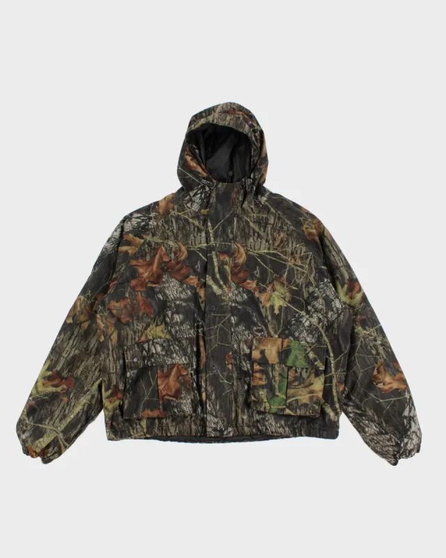 Womens Hooded Hunting Forest Camouflage Jacket - L sold by Rokit