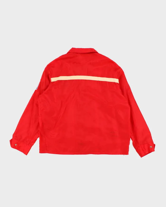 Mens Red Patches Windbreaker Jacket - L sold by Rokit product image thumbnail 2