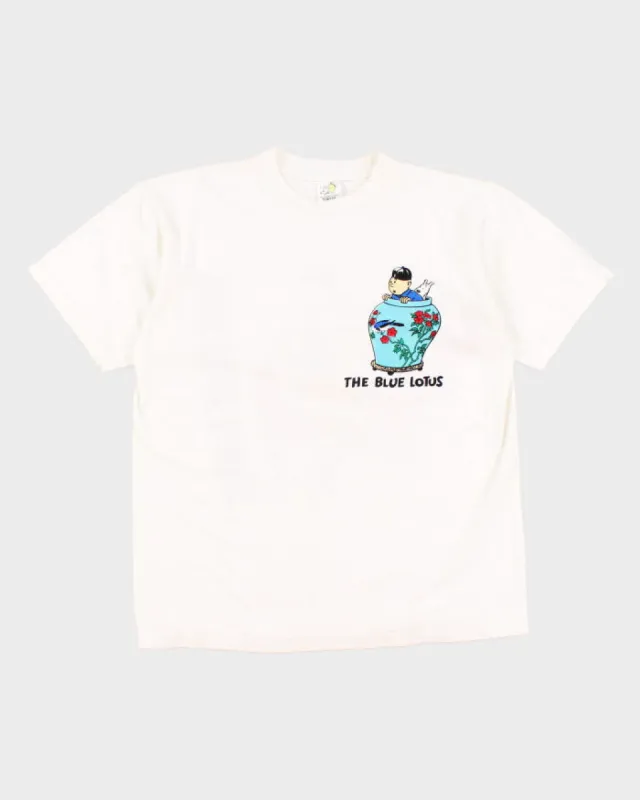 Vintage Single Stitch TinTin T-Shirt - M sold by Rokit