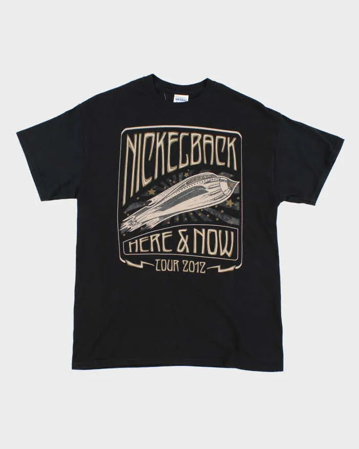 Men's Black Nickelback Graphic Tour T shirt - M sold by Rokit