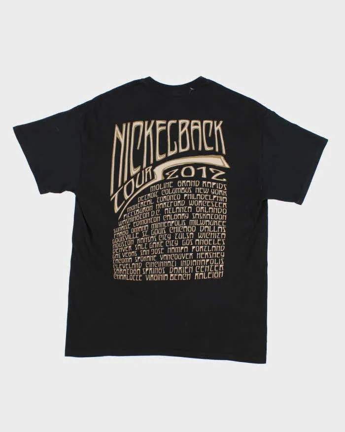 Men's Black Nickelback Graphic Tour T shirt - M sold by Rokit product image thumbnail 2