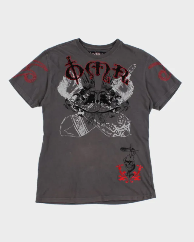Y2K 00s Embroidered Graphic T-Shirt - L sold by Rokit