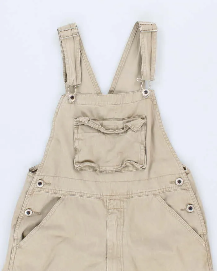 Vintage 90s Beige Cargo Dungarees - S sold by Rokit product image thumbnail 3