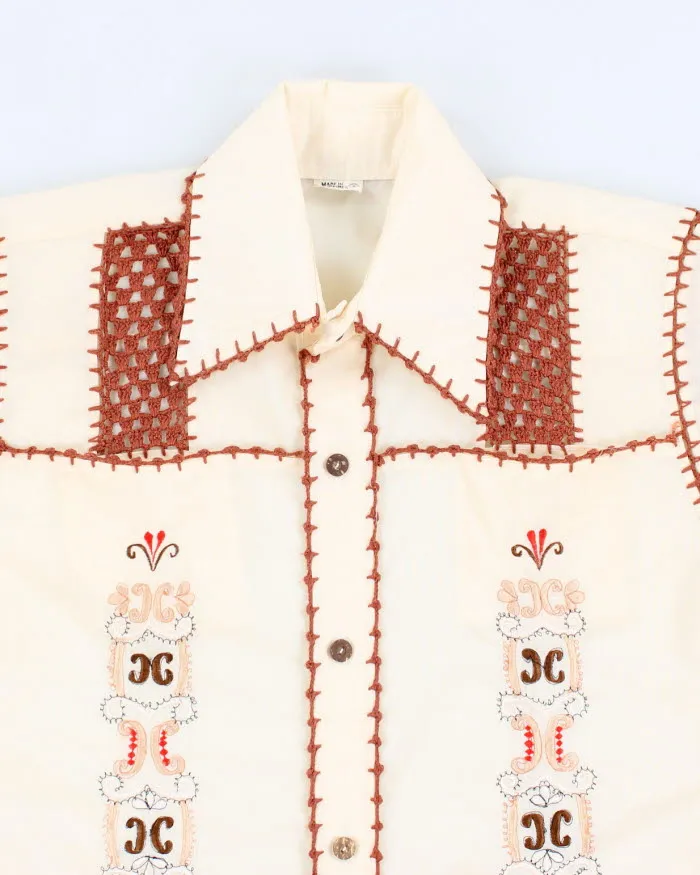 Women's Embroidered Shirt - S sold by Rokit product image thumbnail 3
