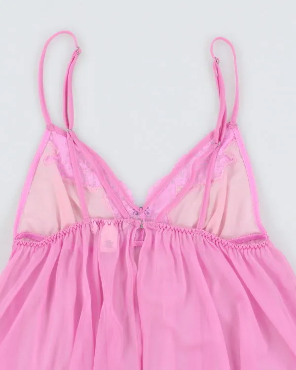 Y2k 00s Victoria's Secret Pink Cami - S sold by Rokit product image thumbnail 4