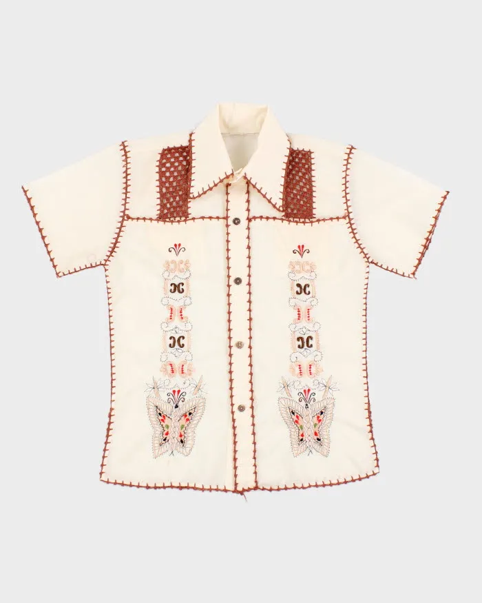 Women's Embroidered Shirt - S sold by Rokit