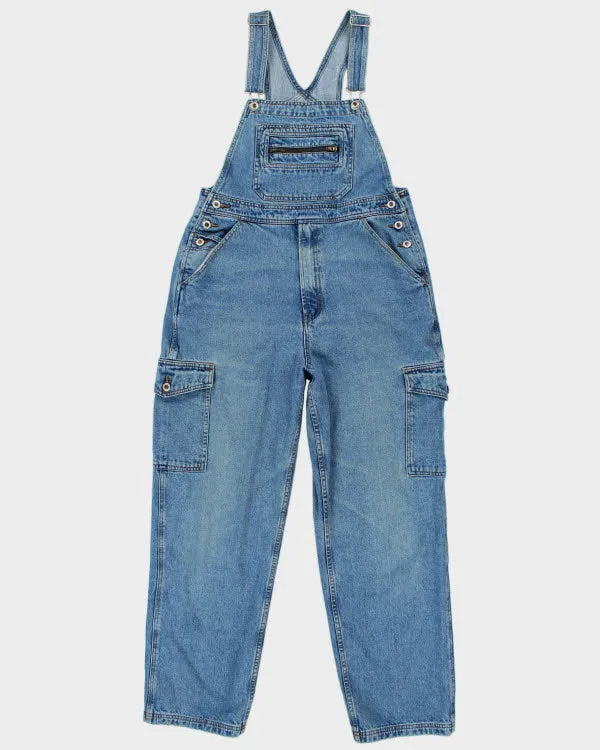 Vintage 90s Nevada Denim Cargo Dungarees - W36 L32 sold by Rokit