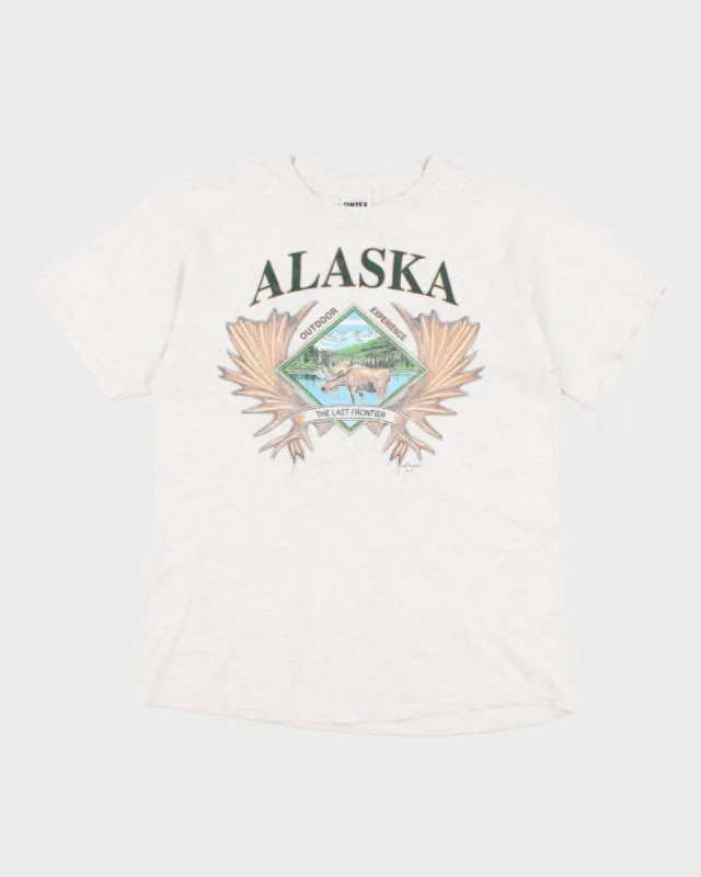 90s Alaska Graphic T-shirt - L sold by Rokit