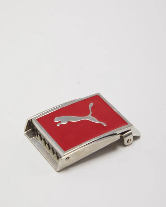 Y2k 00s Puma Bottle Opener Belt Buckle sold by Rokit