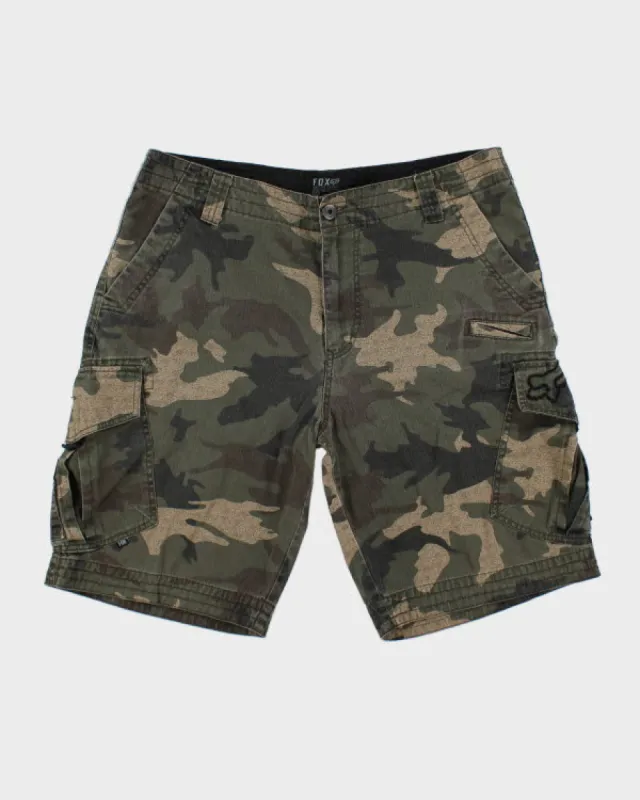 Y2k 00s Fox Camouflage Shorts - M sold by Rokit