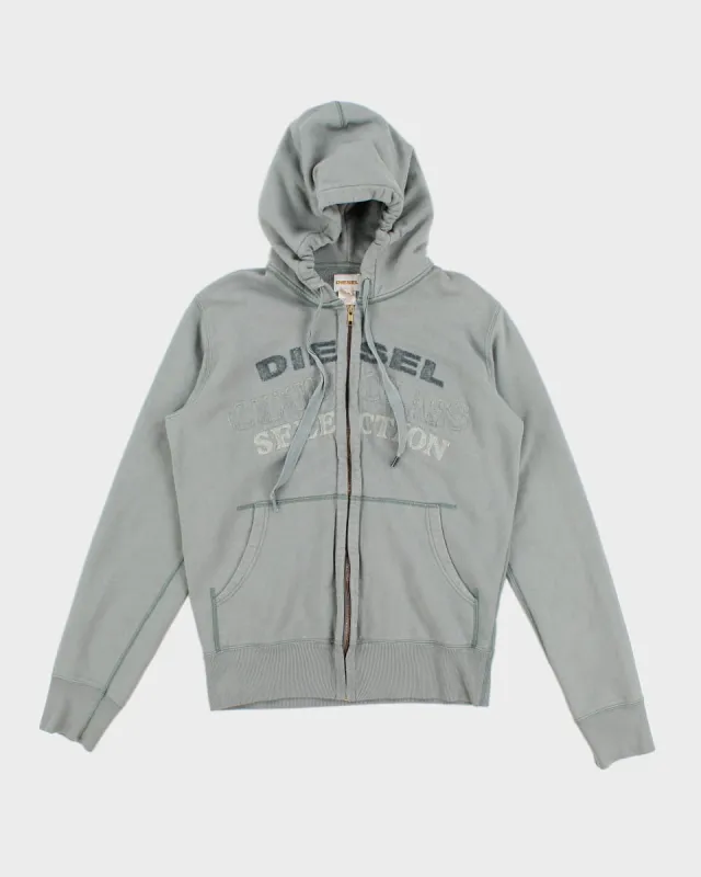 Y2K 00s Diesel Zip Up Hoodie - L sold by Rokit