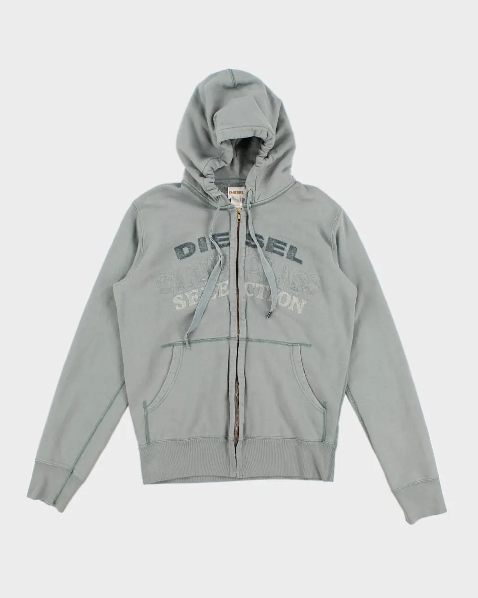 Y2K 00s Diesel Zip Up Hoodie - L sold by Rokit