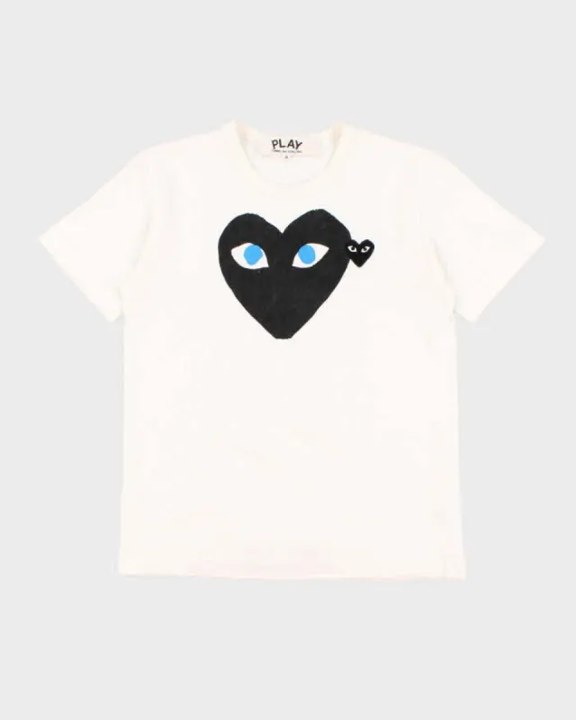 Mens Comme Des Garcons Play Classic Heart T shirt - S sold by Rokit
