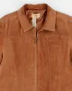 Vintage Women's Desert Tan Suede Jacket - L sold by Rokit