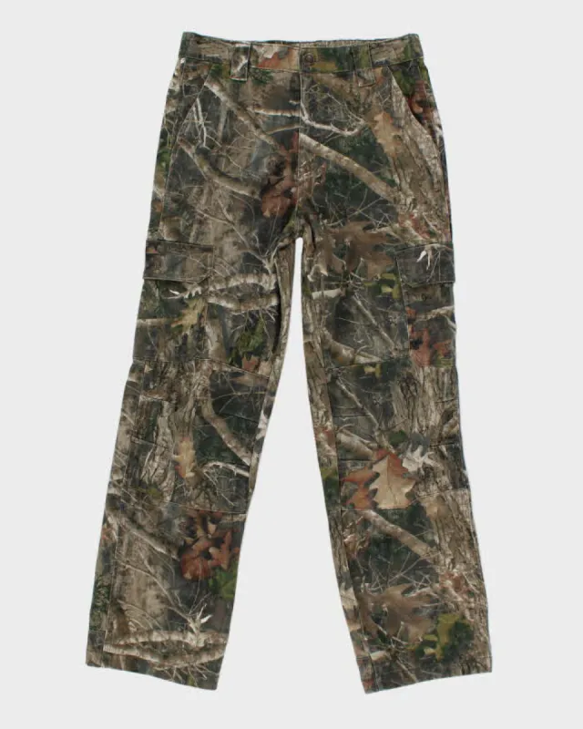 Y2k 00s Real Tree Camouflage Trousers - W32 sold by Rokit