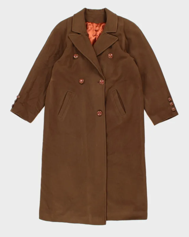 Vintage Anna Manteaux Collection Wool Blend Coat - M sold by Rokit