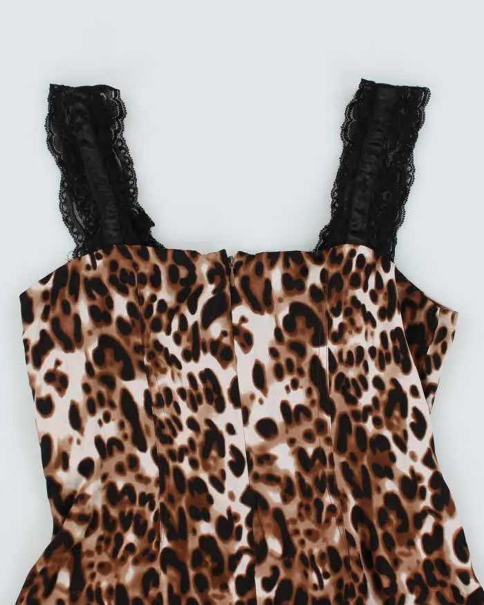 Vintage Y2k 00s Venus Silk Leopard Print Cami - S sold by Rokit product image thumbnail 4