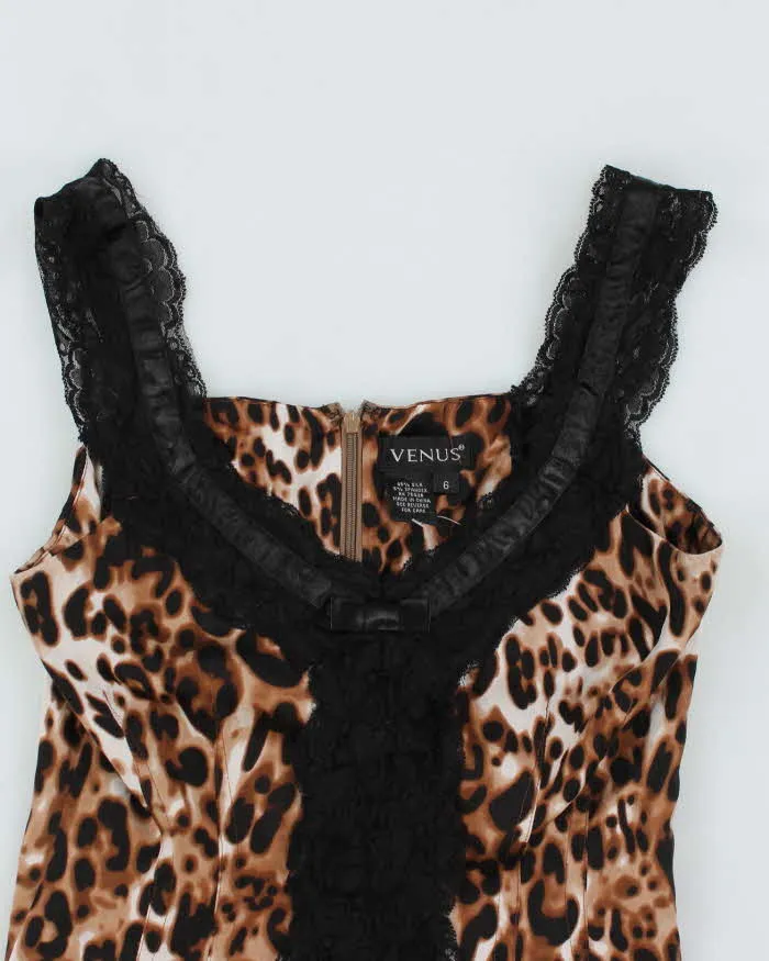 Vintage Y2k 00s Venus Silk Leopard Print Cami - S sold by Rokit product image thumbnail 3