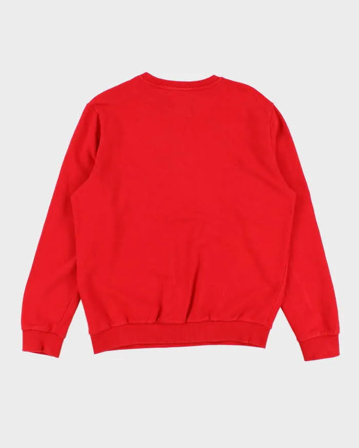 Womens Red Guess Pullover Sweatshirt - L sold by Rokit product image thumbnail 2