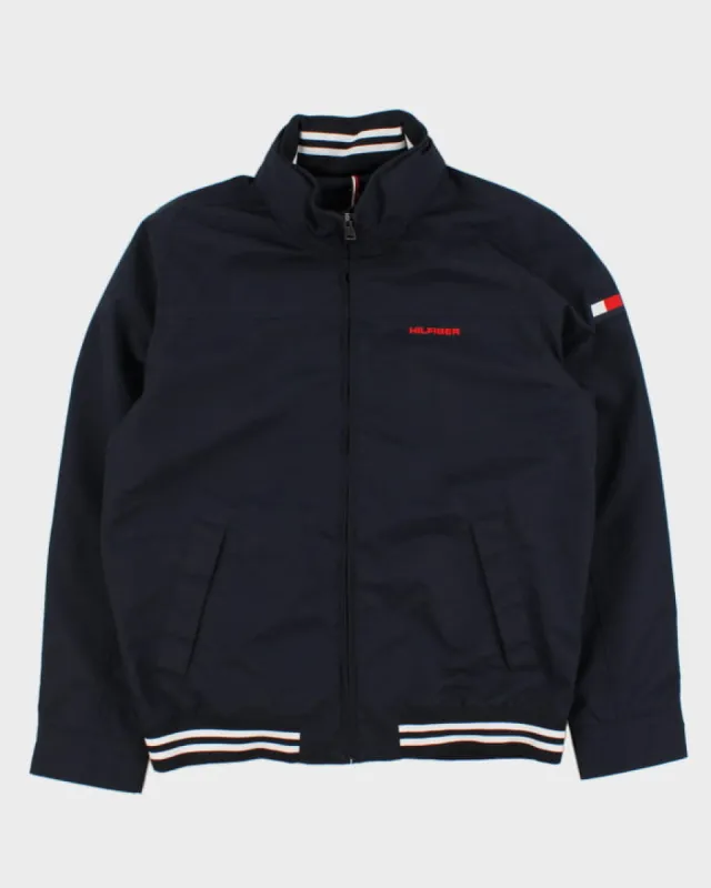 00s Tommy Hilfiger Navy Windbreaker - L sold by Rokit