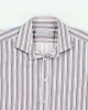 Mens Purple Etro Stripped Shirt - L sold by Rokit
