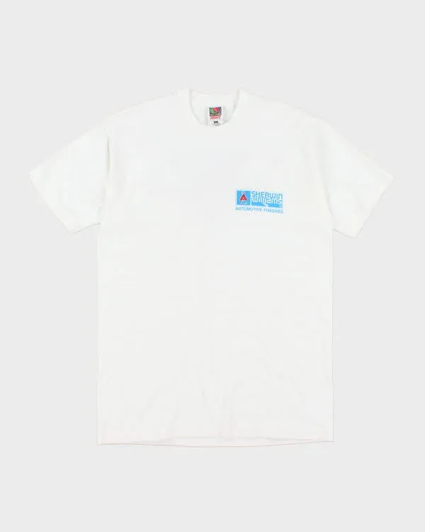 Vintage 90's Single Stitch Racing Car T-Shirt - L sold by Rokit