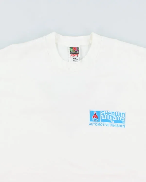 Vintage 90's Single Stitch Racing Car T-Shirt - L sold by Rokit product image thumbnail 3