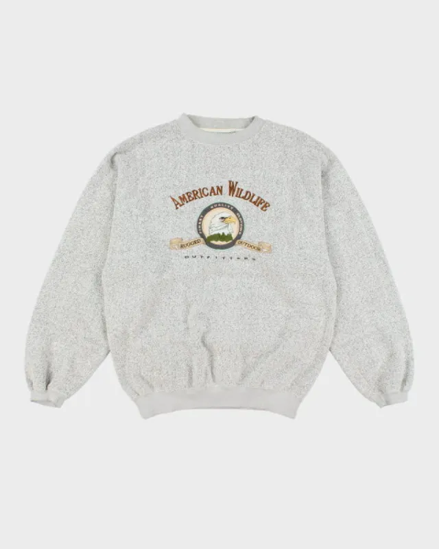 Vintage American Wildlife Sweatshirt - M sold by Rokit