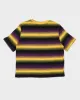 Y2K 00s Purple & Yellow Fluffy Knit Top - S/M sold by Rokit