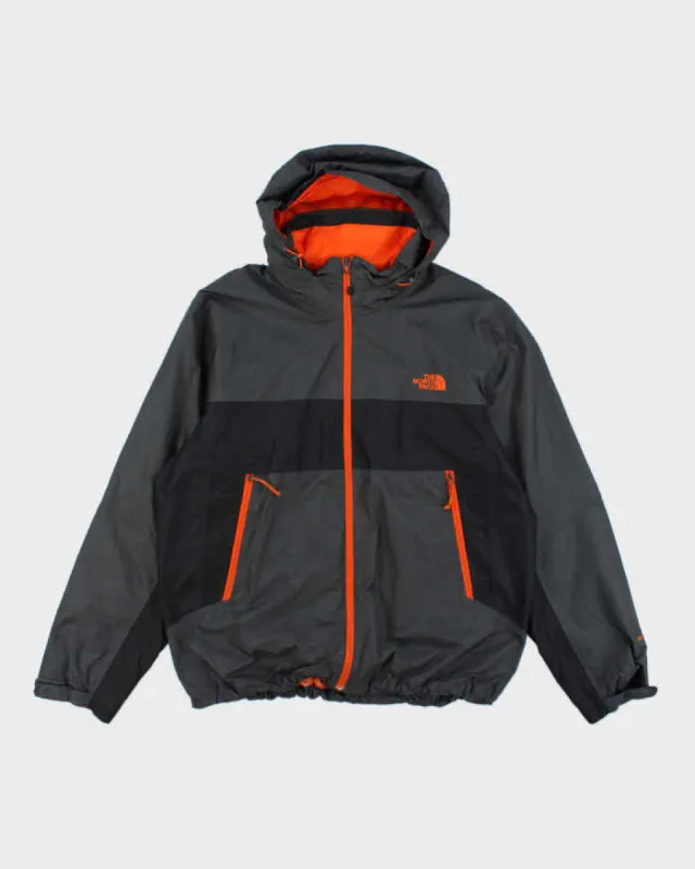 The North Face  Grey & Orange Anorak - XL sold by Rokit