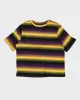 Y2K 00s Purple & Yellow Fluffy Knit Top - S/M sold by Rokit