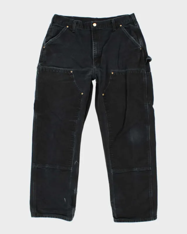 Vintage 90s Carhartt Double Knee Workwear Trousers - W34 L30 sold by Rokit
