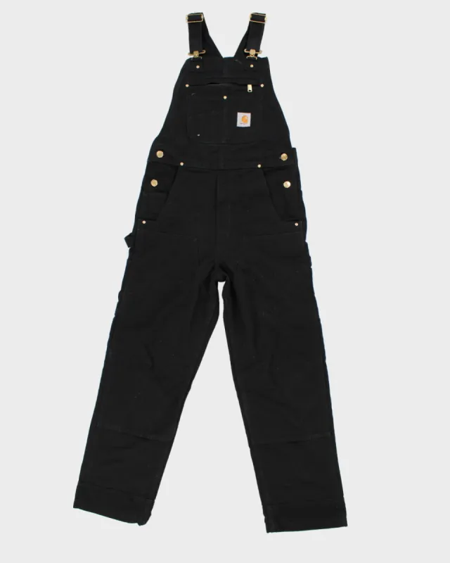 Womens Black Carhartt Dungarees - S sold by Rokit