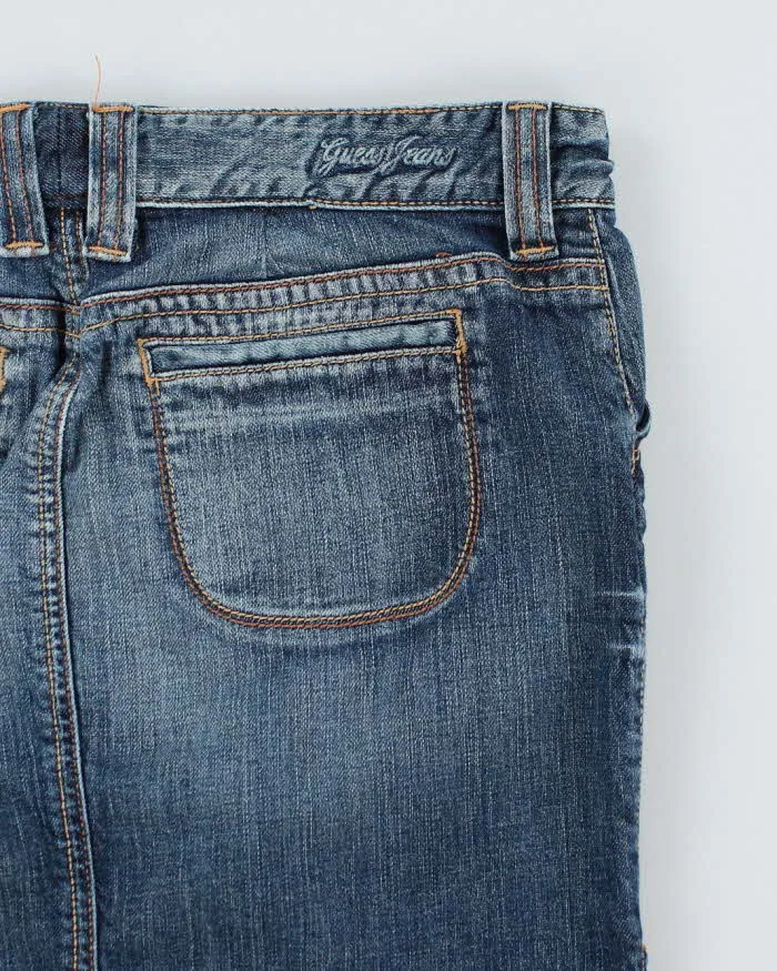 Y2k 00s Guess Denim Skirt - W32 sold by Rokit product image thumbnail 4