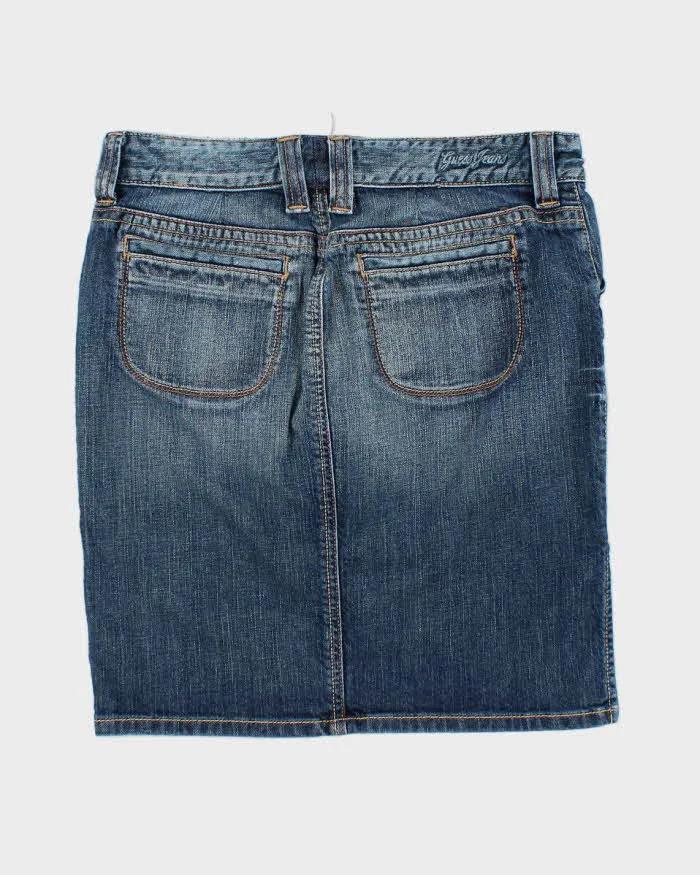 Y2k 00s Guess Denim Skirt - W32 sold by Rokit product image thumbnail 2