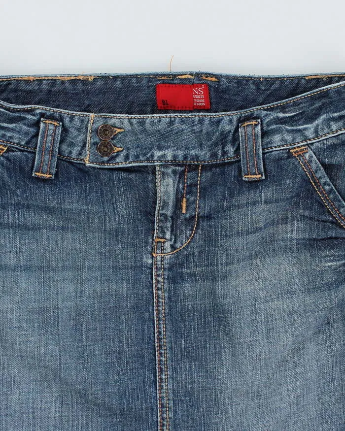 Y2k 00s Guess Denim Skirt - W32 sold by Rokit product image thumbnail 3