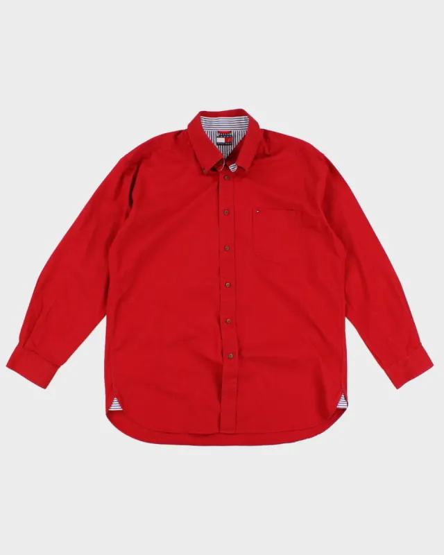 Vintage 90s Tommy Hilfiger Shirt - L sold by Rokit