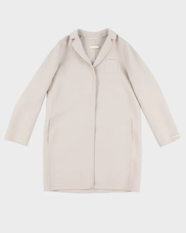 'S MaxMara Wool/Angora Light Coat - M sold by Rokit