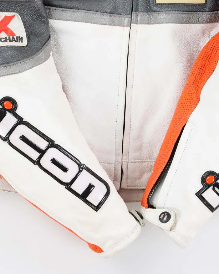 Icon Neo Daytona Leather Motorcycle Racing Jacket - S sold by Rokit product image thumbnail 4